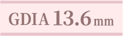 GDIA 12.8mm