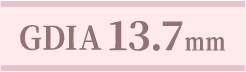 GDIA 13.7mm