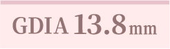 GDIA 13.8mm