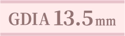GDIA 13.5mm