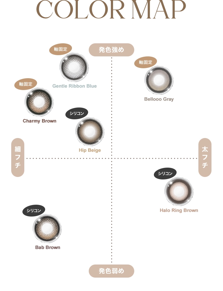 COLOR MAP チャート