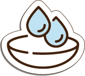 含水率38.5％　アイコン